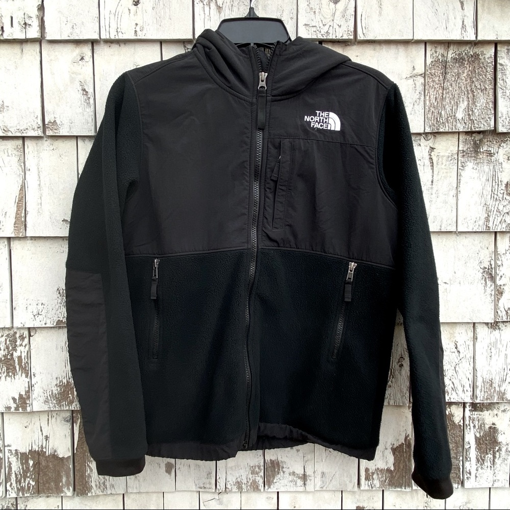 The North Face Youth Denali Hooded Fleece Jacket